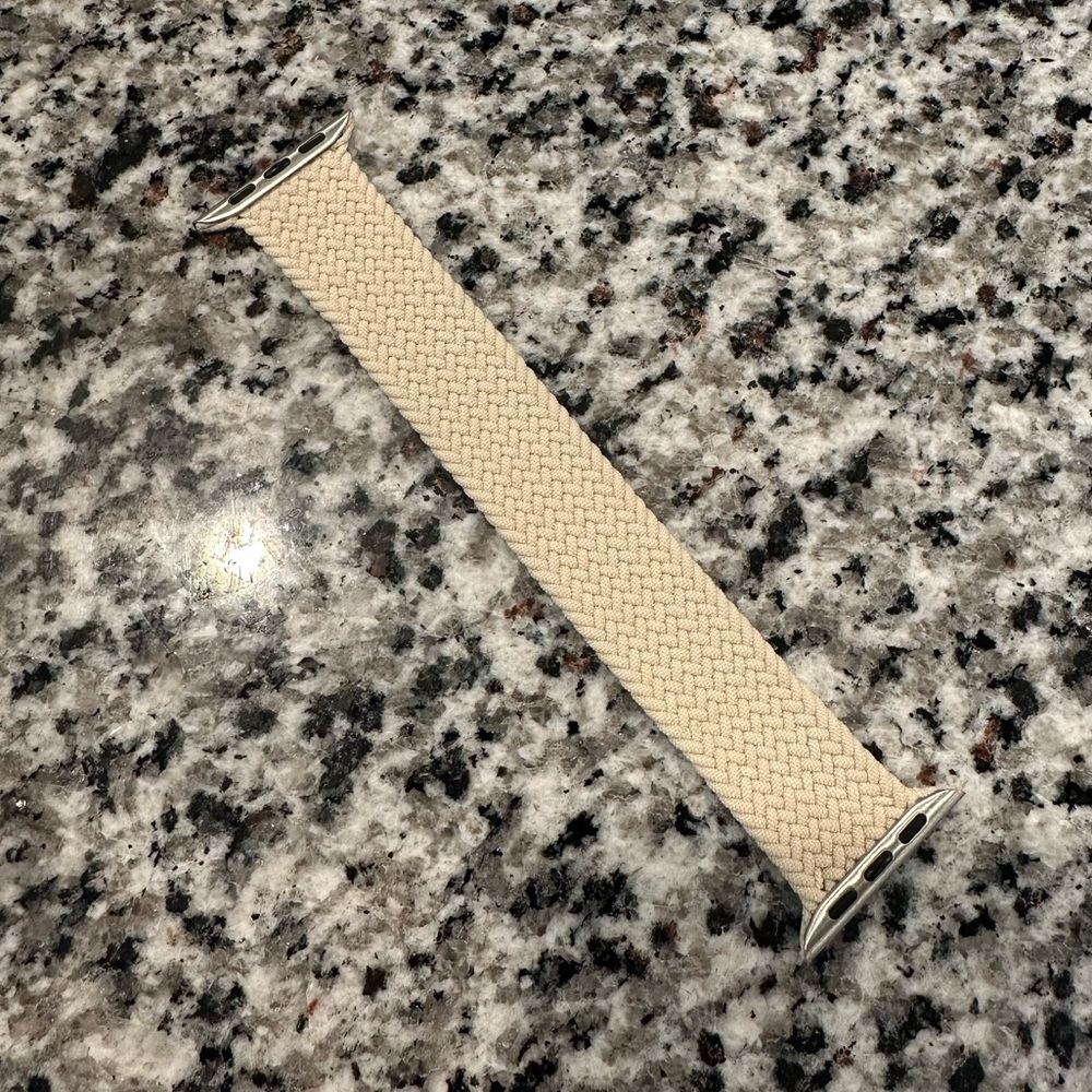 Stretchy braided Apple Watch band